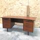 Curved desk Ordo vintage scandinavian teak