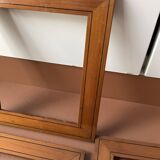 Set of 3 small old wooden frames