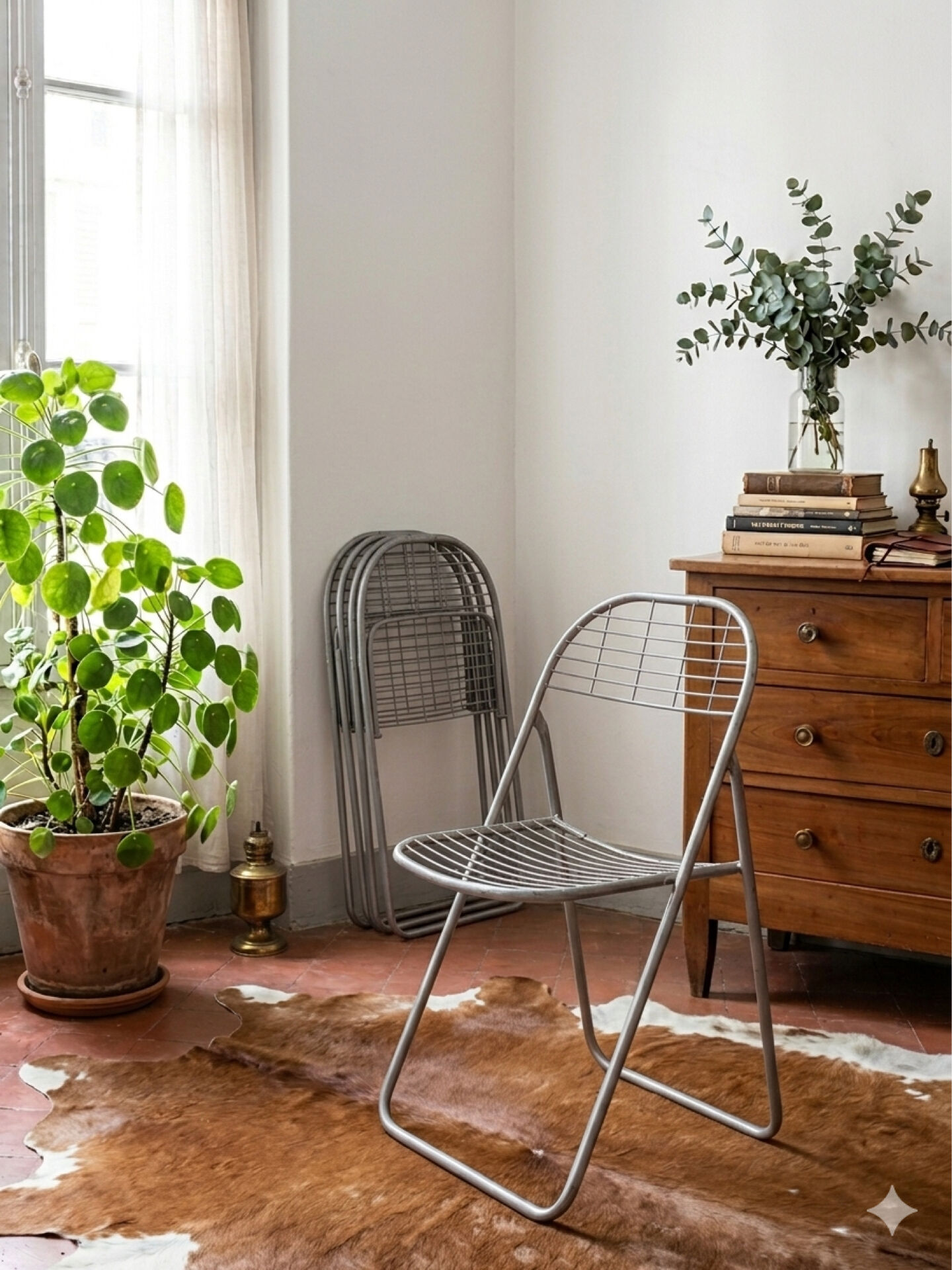 Set de 4 chaises pliantes Niels Gammelgaard pour Ikea (1980)