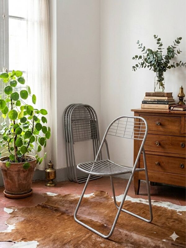 Set de 4 chaises pliantes Niels Gammelgaard pour Ikea (1980)