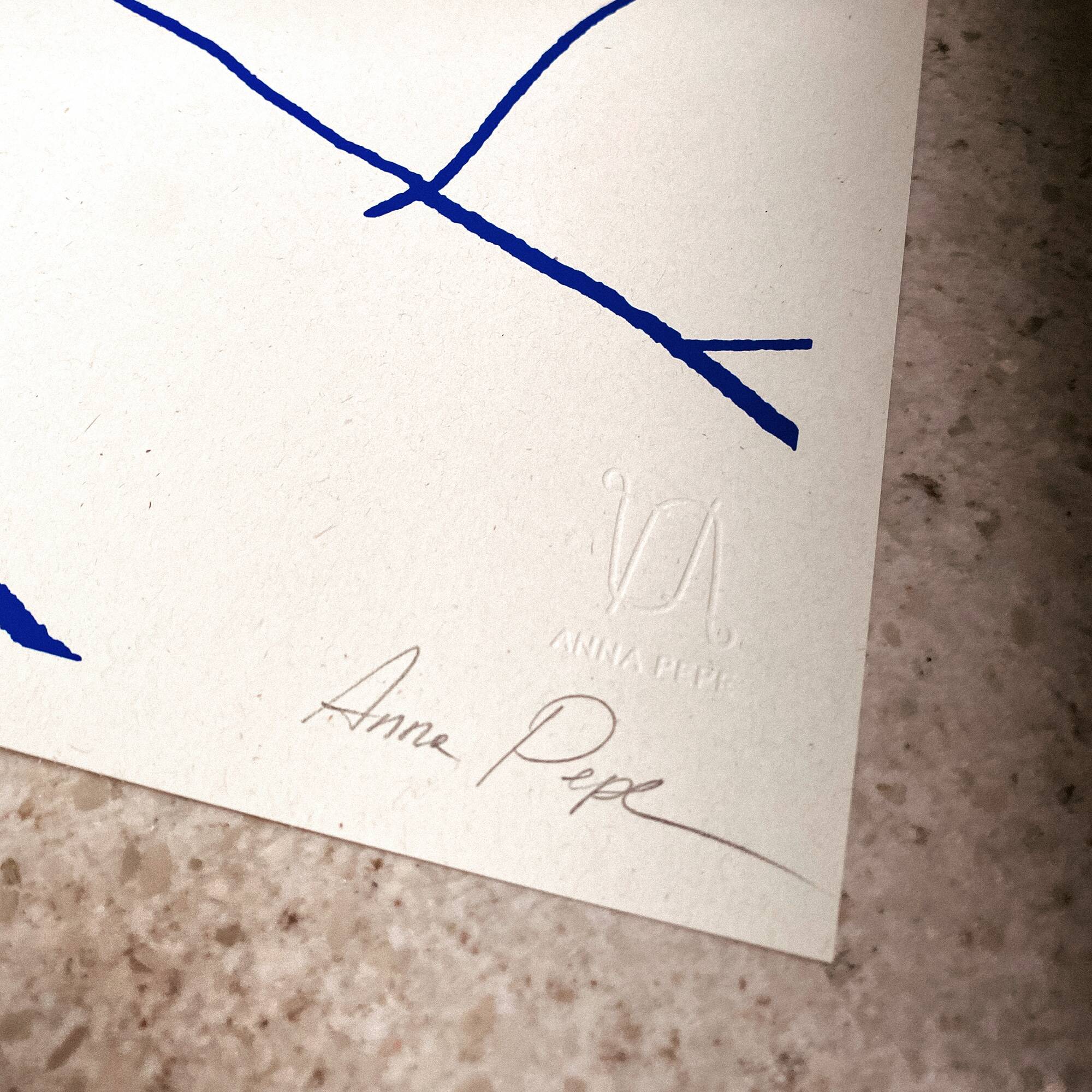 Female Silhouette, Limited Edition Screen Print