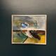 Huile sur toile originale suédoise – “Composition” par Holger Karlson