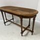 Louis XVI style bed end in beech wood, 20th century.