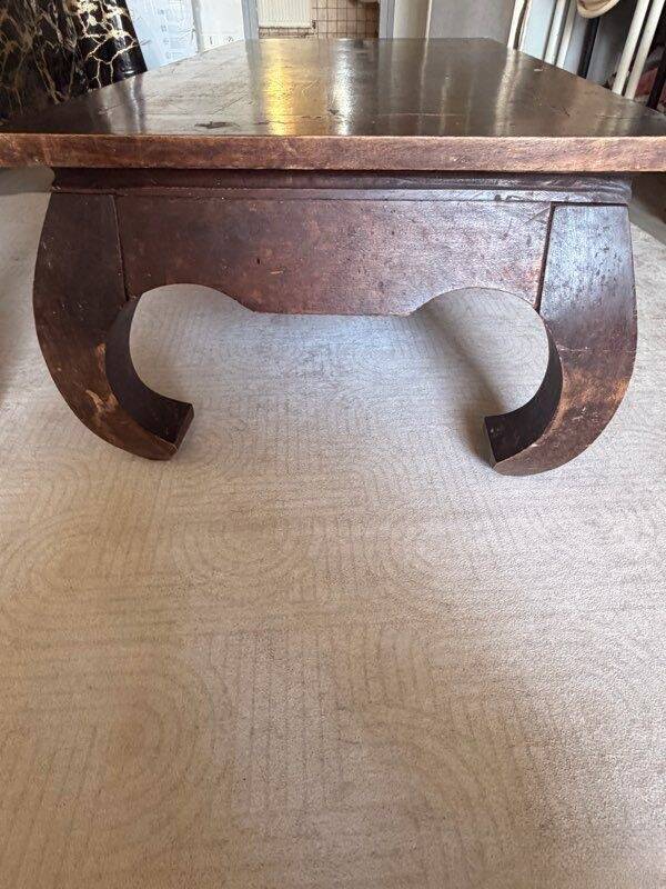 Table basse bois massif