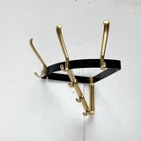 Mid-century metal corner coat rack, 1960s