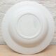 Set 4 assiettes creuses fleurs bleues