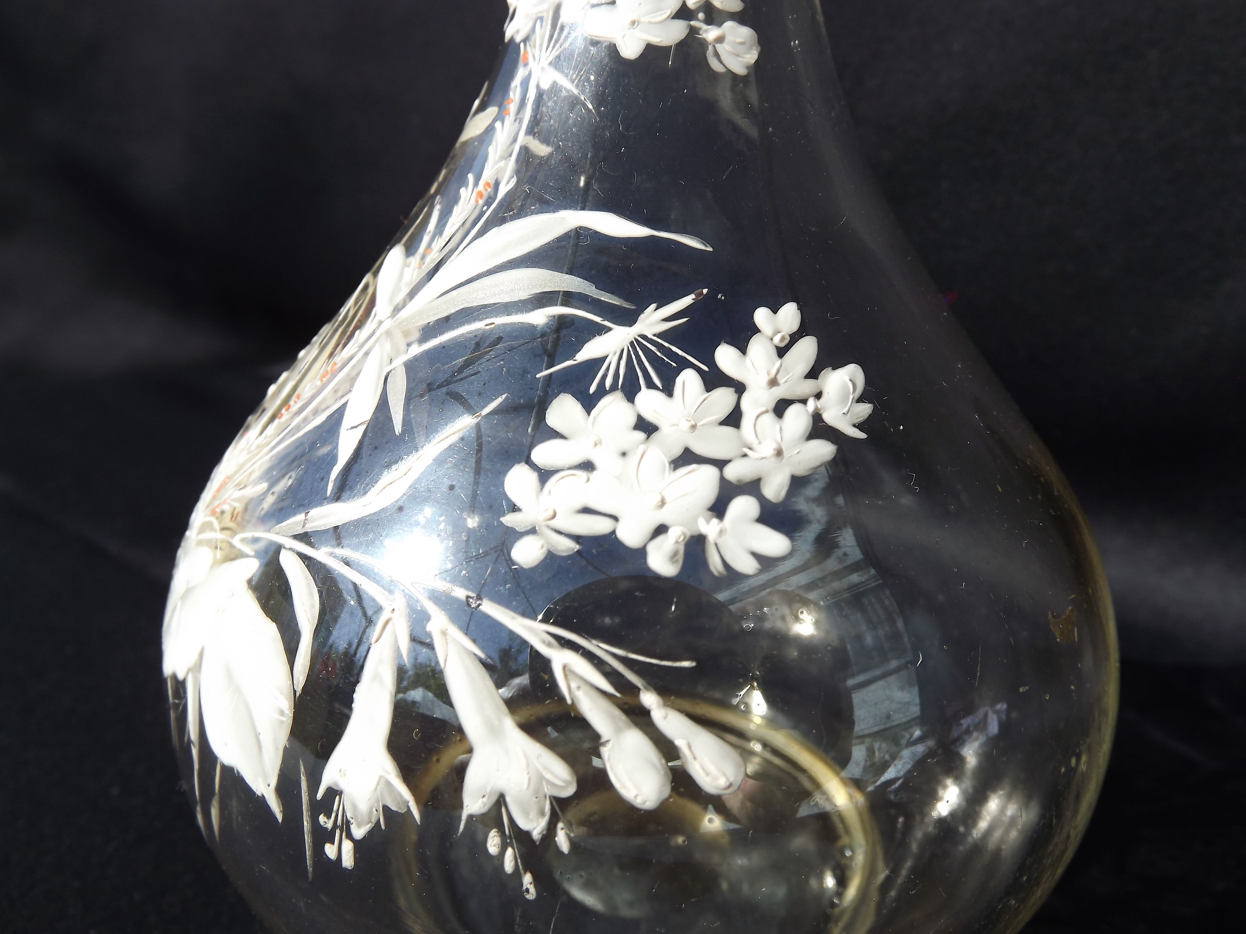 Carafe with swaddled decoration