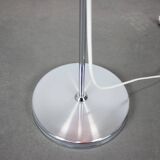 Lampadaire Space Age Guzzini Meblo en plastique et métal chromé, Italie années 1970