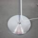 Guzzini Meblo Floor Lamp with Plastic Shade, Italy 1970s — Space Age Chrome
