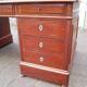 Very large chest of drawers desk from the Louis Philippe period in 19th-century mahogany.