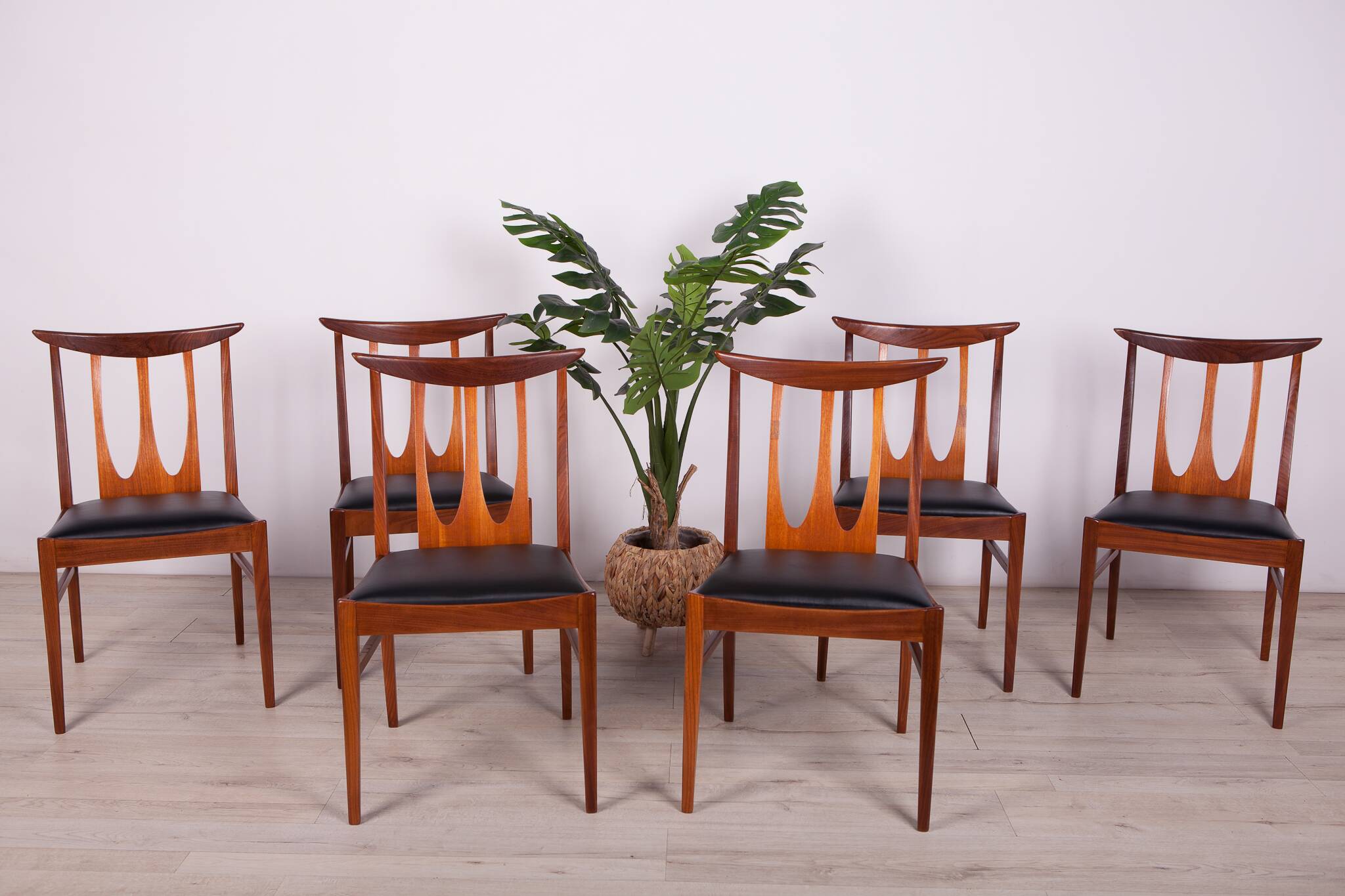 Brasilia Dining Chairs from G-Plan, 1960s, Set of 6