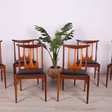 Brasilia Dining Chairs from G-Plan, 1960s, Set of 6