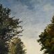 Afternoon on the lake, oil on canvas signed