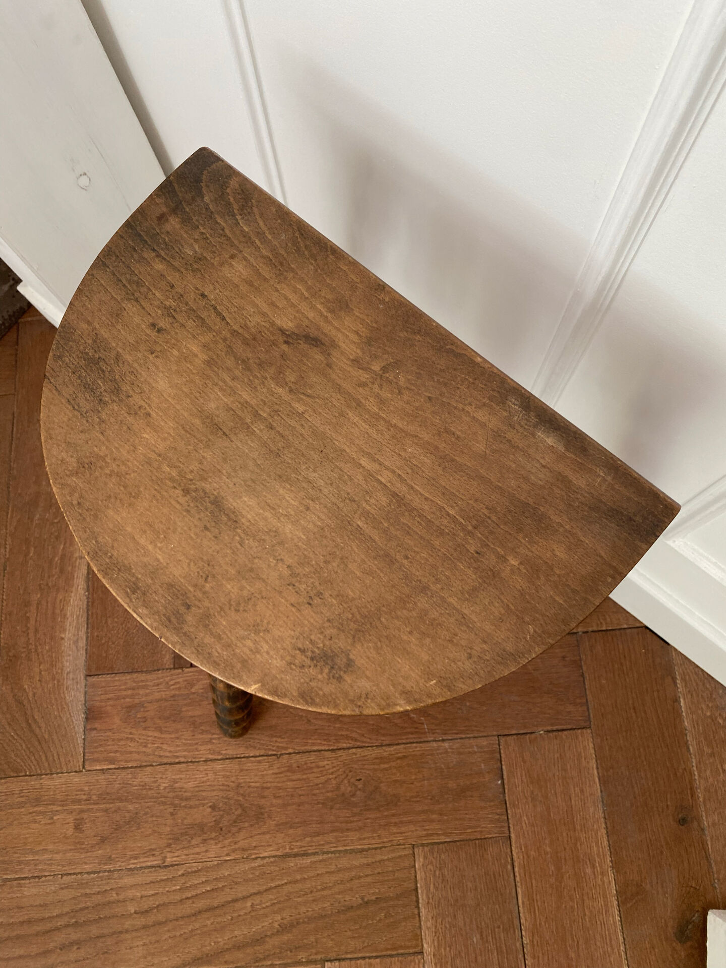 Vintage tripod stool
