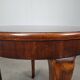1930s Czechoslovak Art Deco Round Table in Wood and Veneer