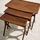 Tables gigognes en teck par Johannes Andersen pour CFC Silkeborg, ensemble de 3
