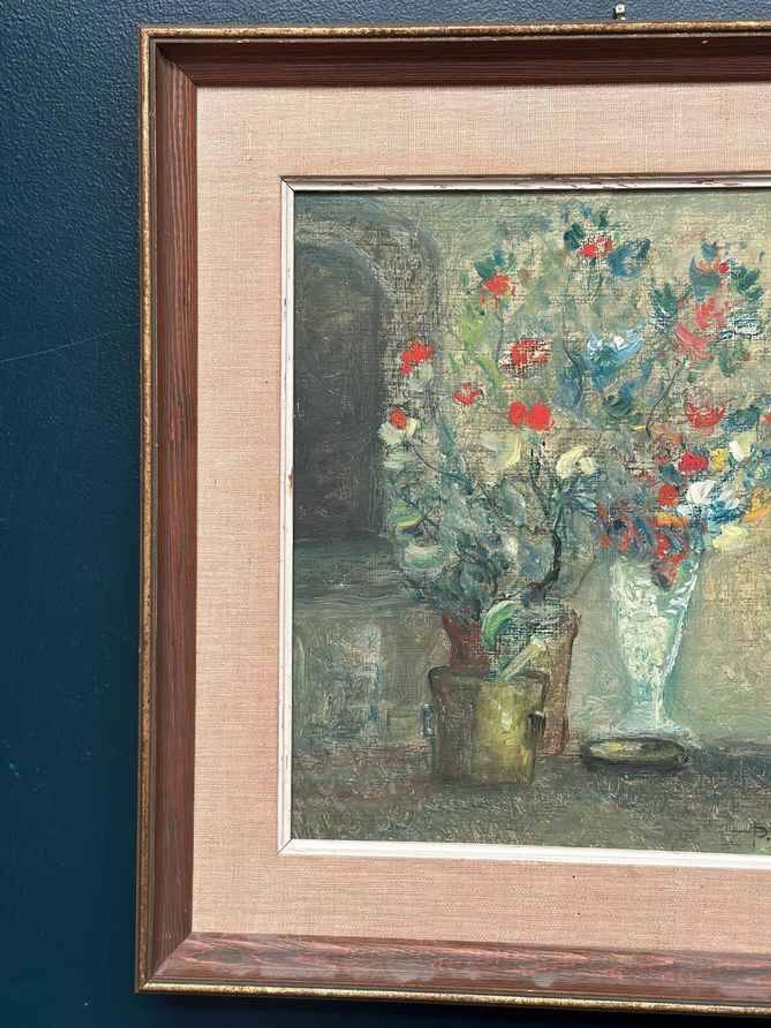 Original Mid‑Century Swedish Oil On Panel – Dated 1951