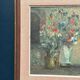 Huile sur panneau suédoise d'époque mi-siècle – Datée de 1951