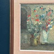 Original Mid‑Century Swedish Oil On Panel – Dated 1951