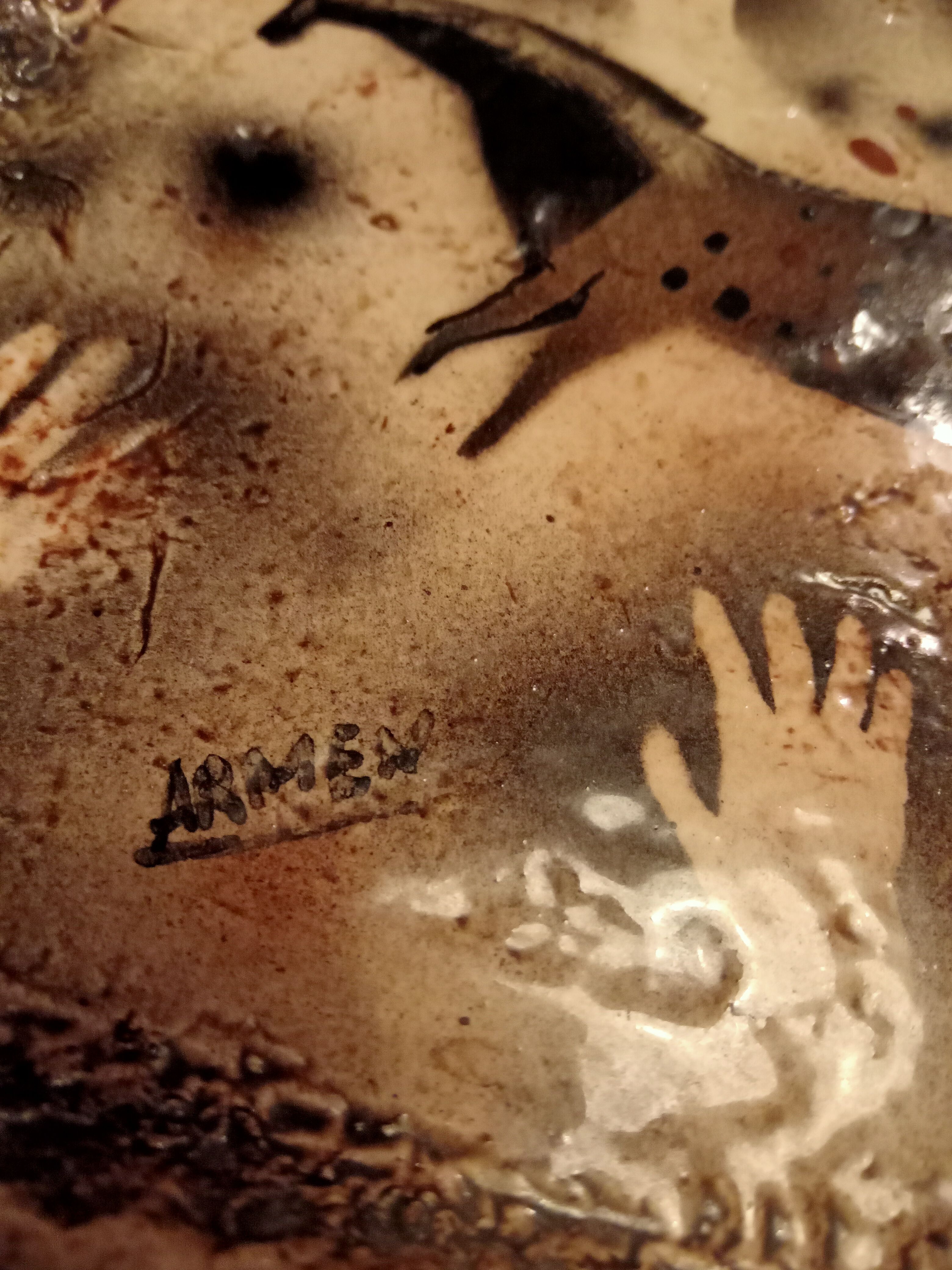 Empty ceramic pocket Armen
