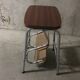 Tabouret marche-pied en formica années 70