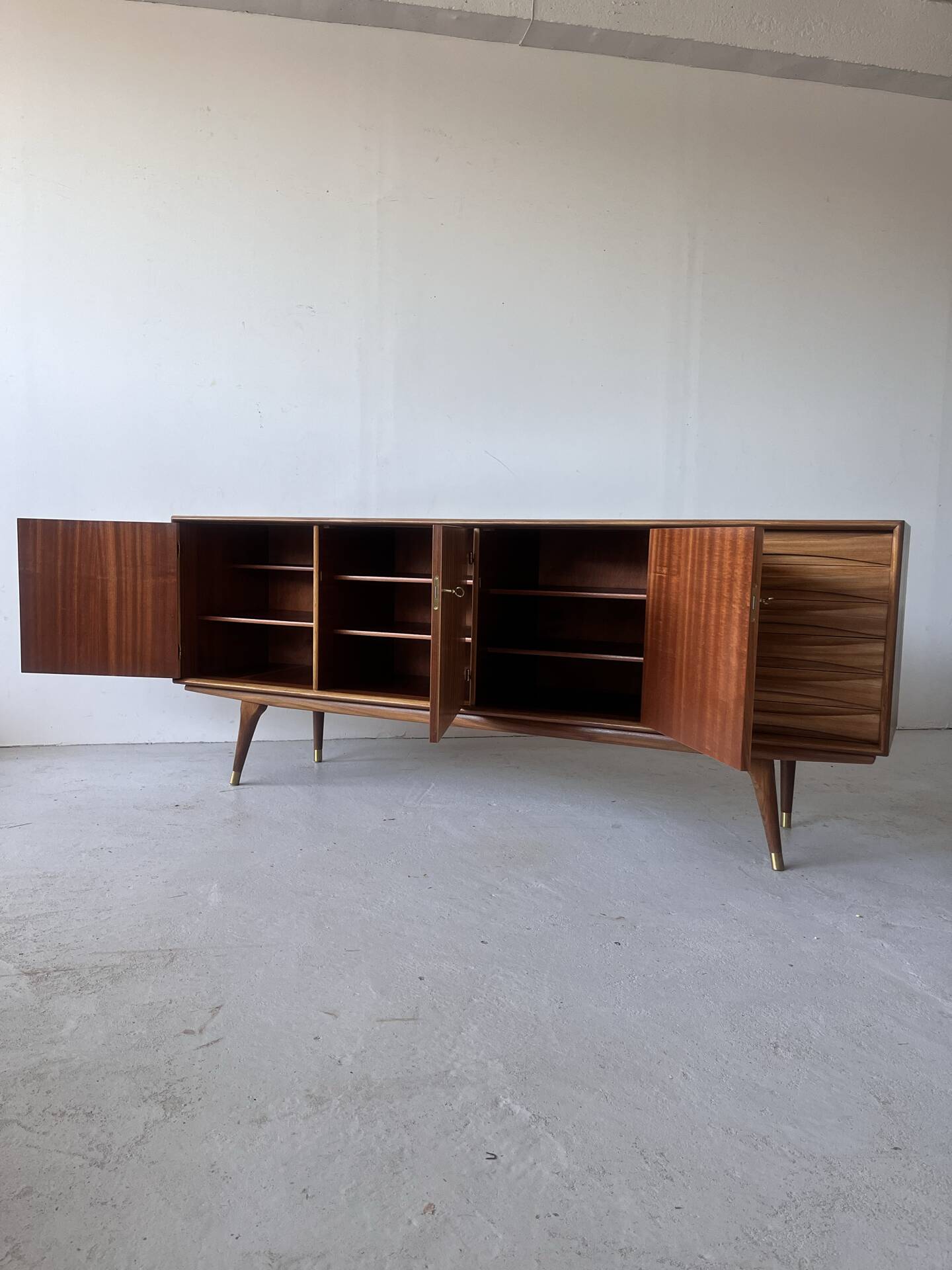 Scandinavian Sideboard by Sven Andersen, 1960’s, Norway, Mid century