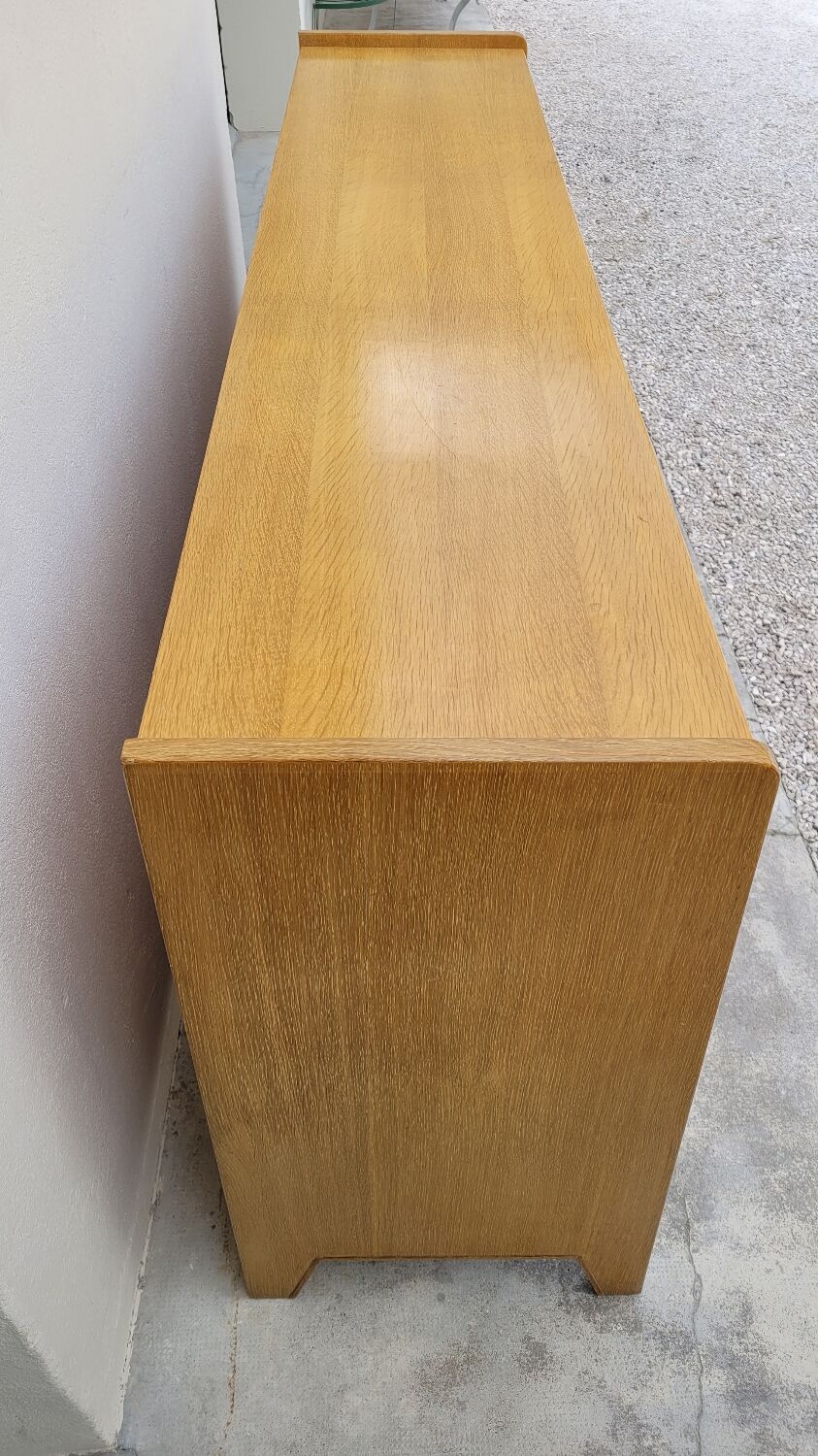 Vintage sideboard enfilade 1950 feet oak compass