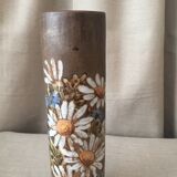 VINTAGE VASE IN GRES EMAILLE ALEXANDRE KOSTANDA VALLAURIS