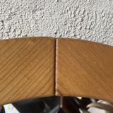 Round elm mirror, maison regain
