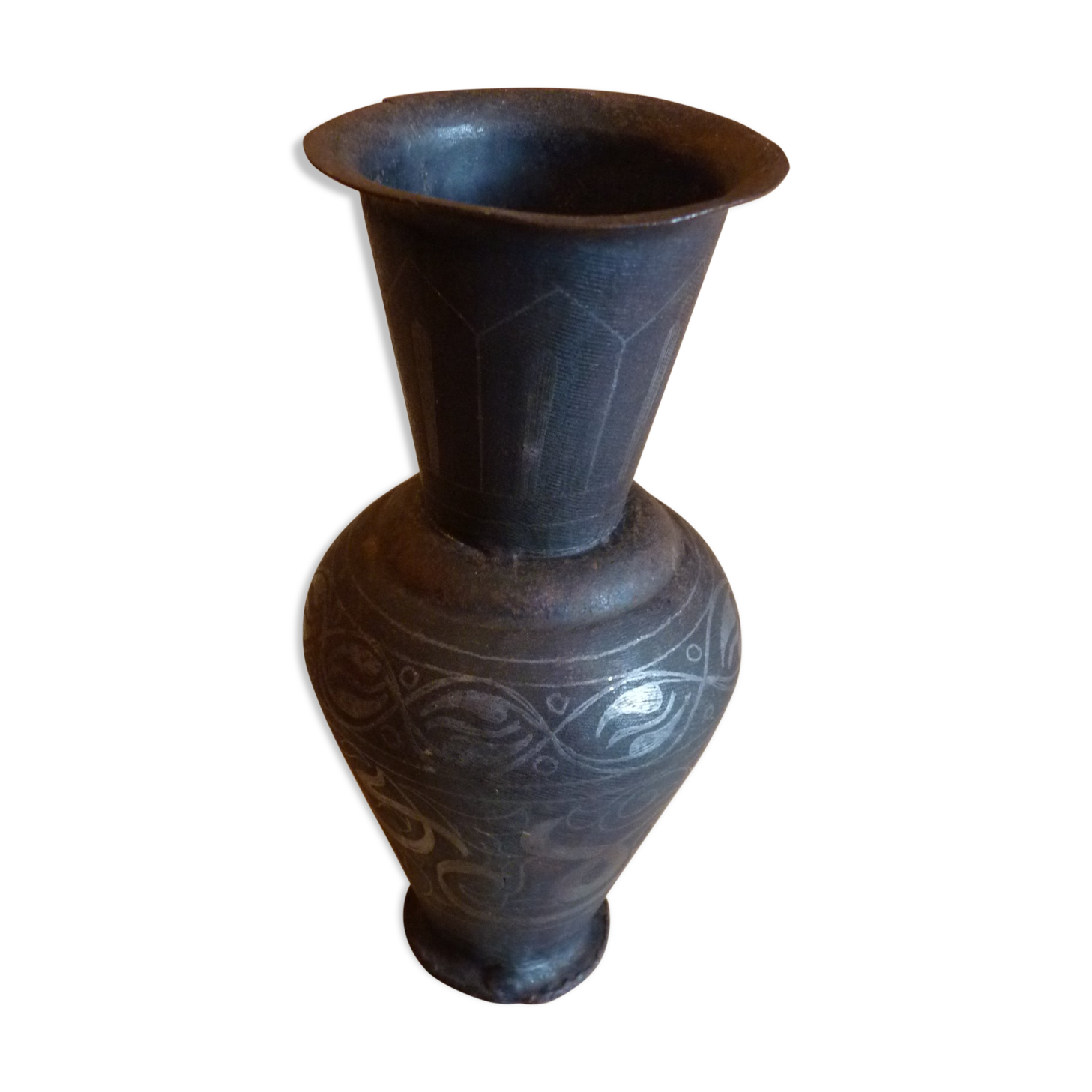 Meknès inlaid vase
