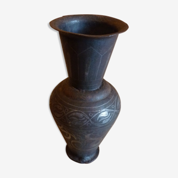 Meknès inlaid vase