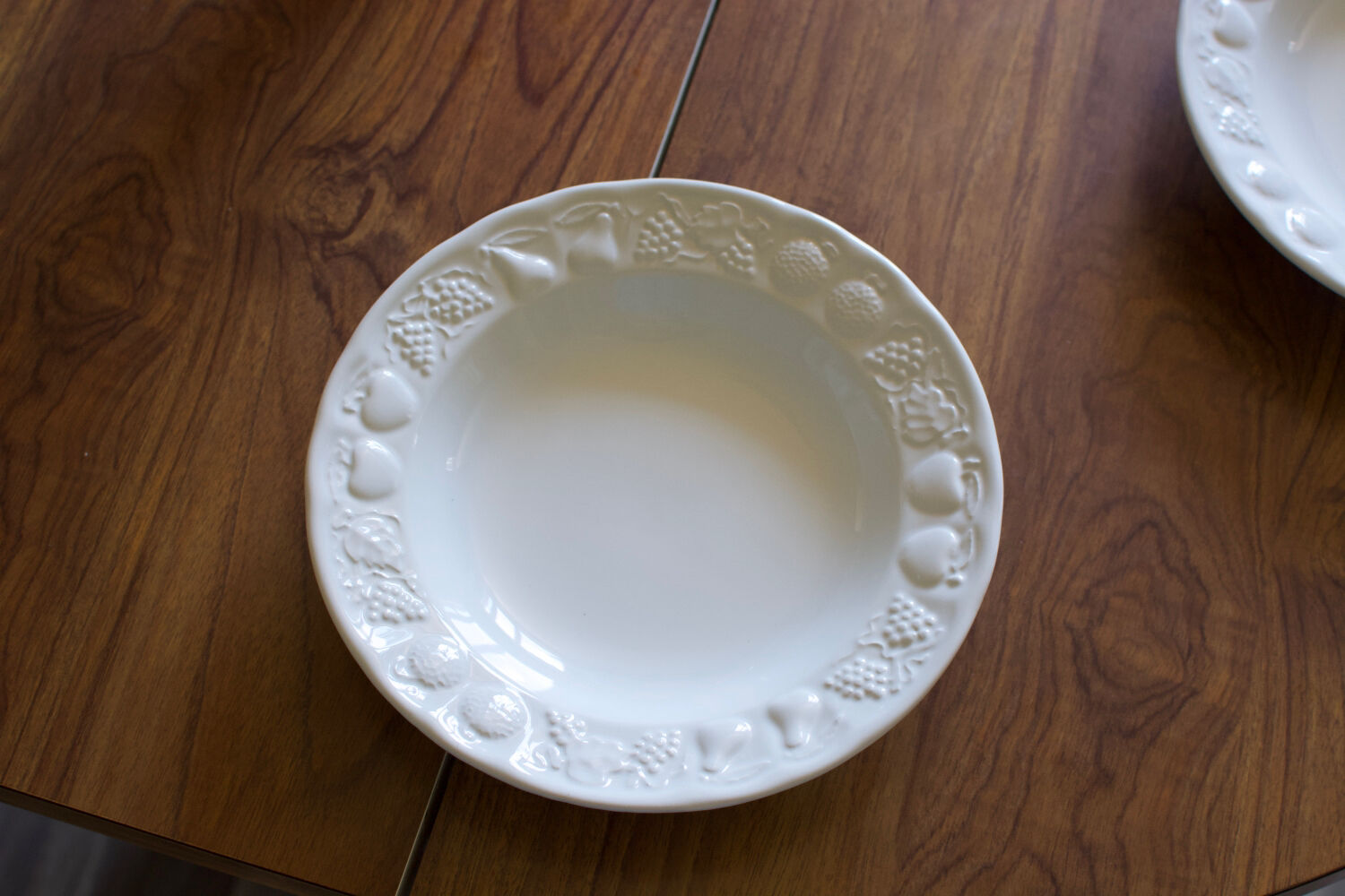 5 vintage hollow plates model Fruit