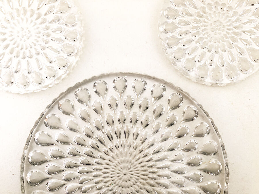 Set under flat & under bottles, Baccarat