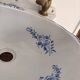 Wall-mounted washbasin shell-shaped, enamelled earthenware by Maurice Herb.