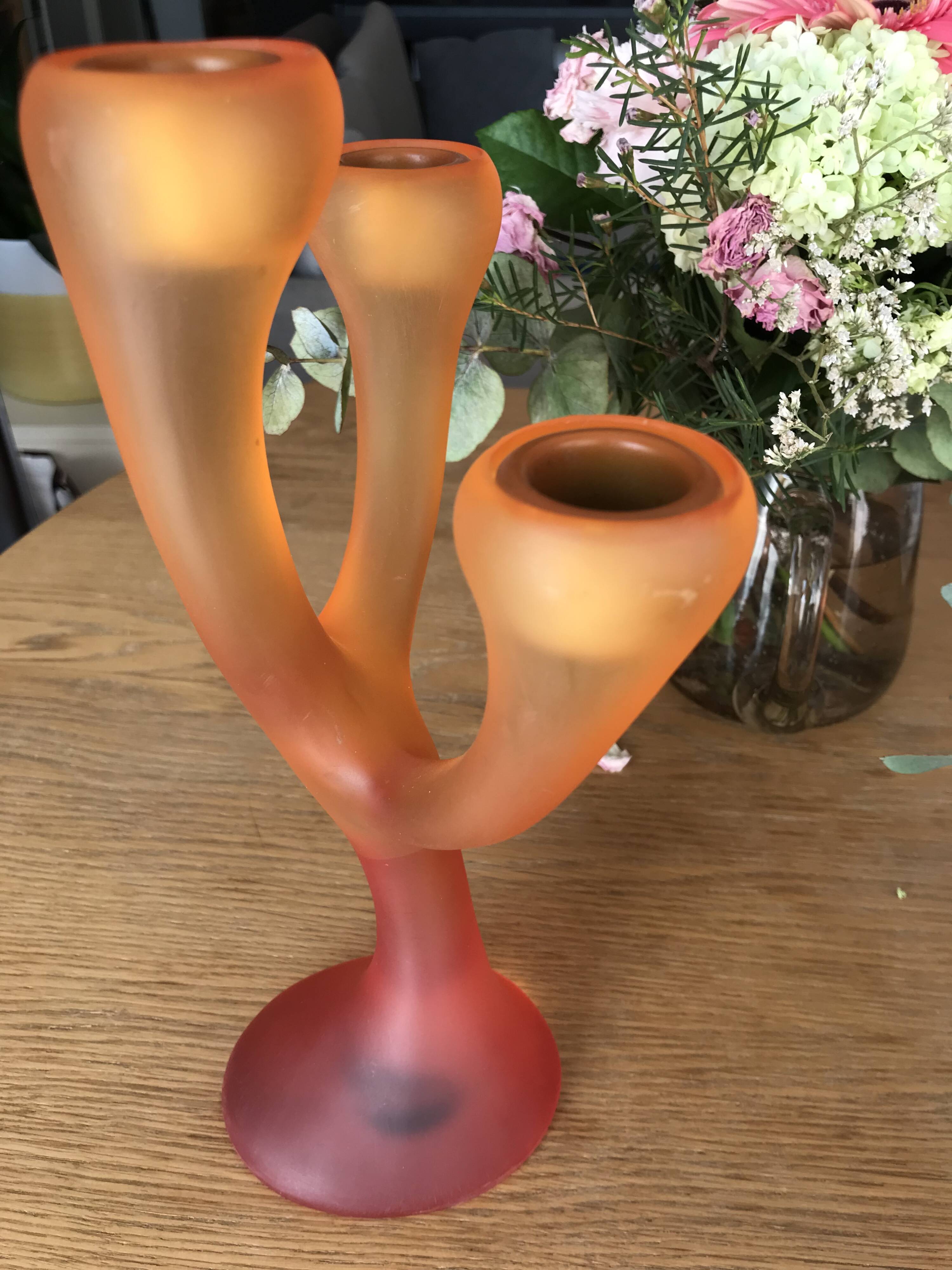 Cactus iceberg vintage design candlestick Attention Virage