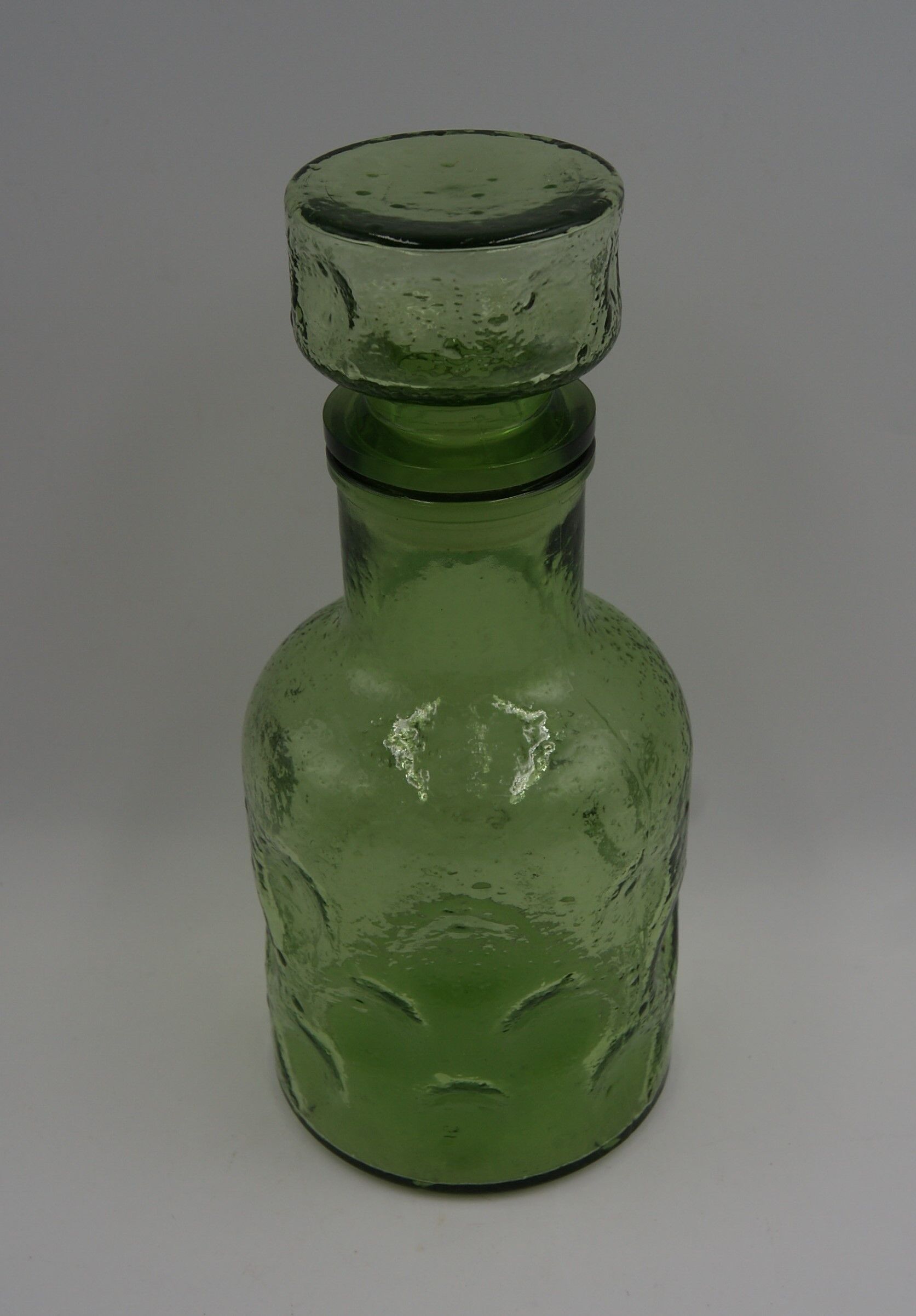 Vintage glass aperitif service