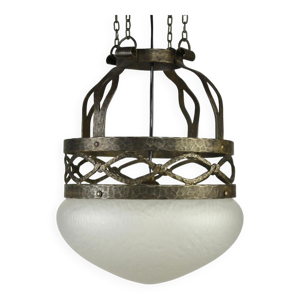 Lampe de plafond, fer - main