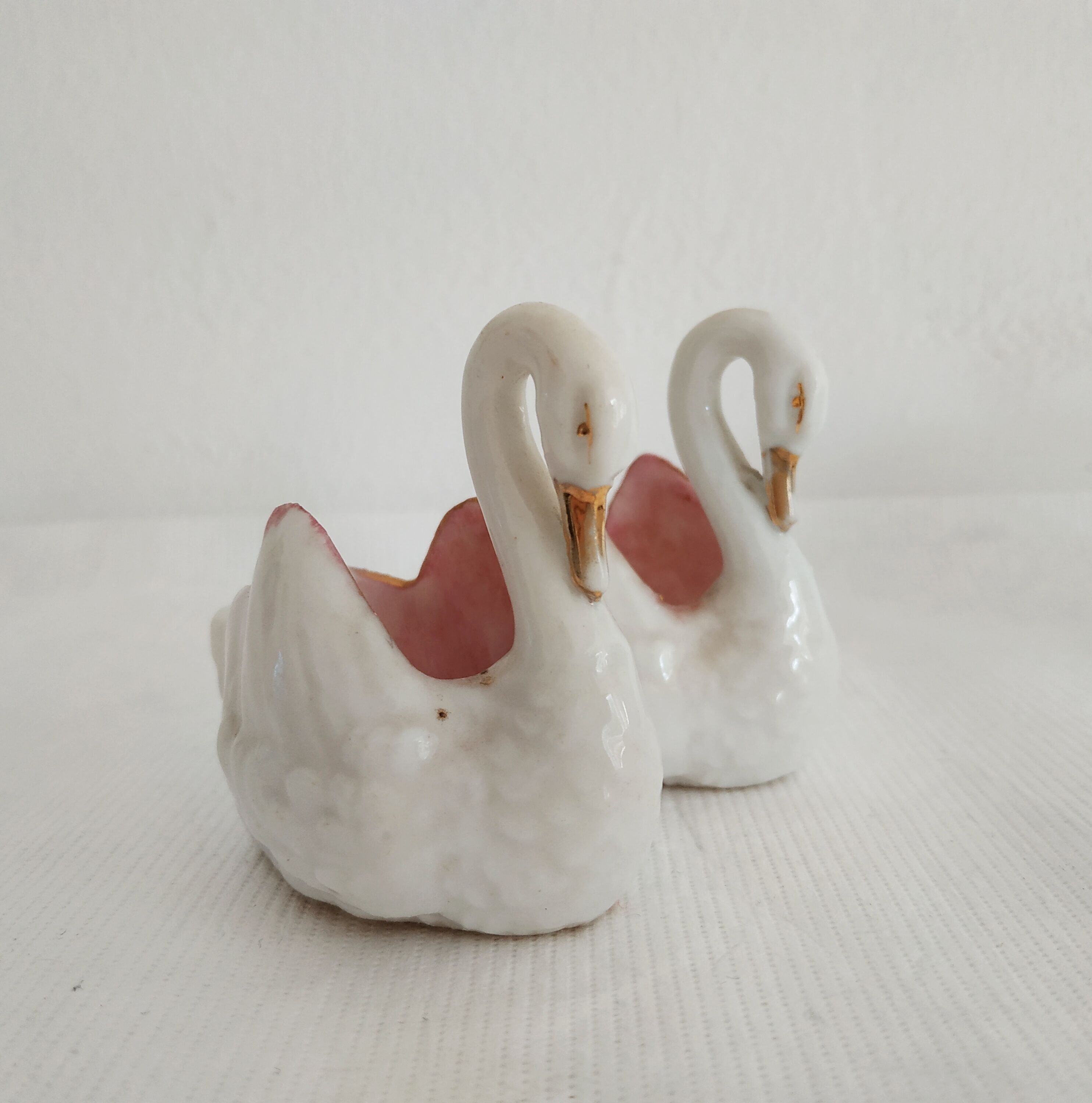 Mustard and salty swans, circa 1900