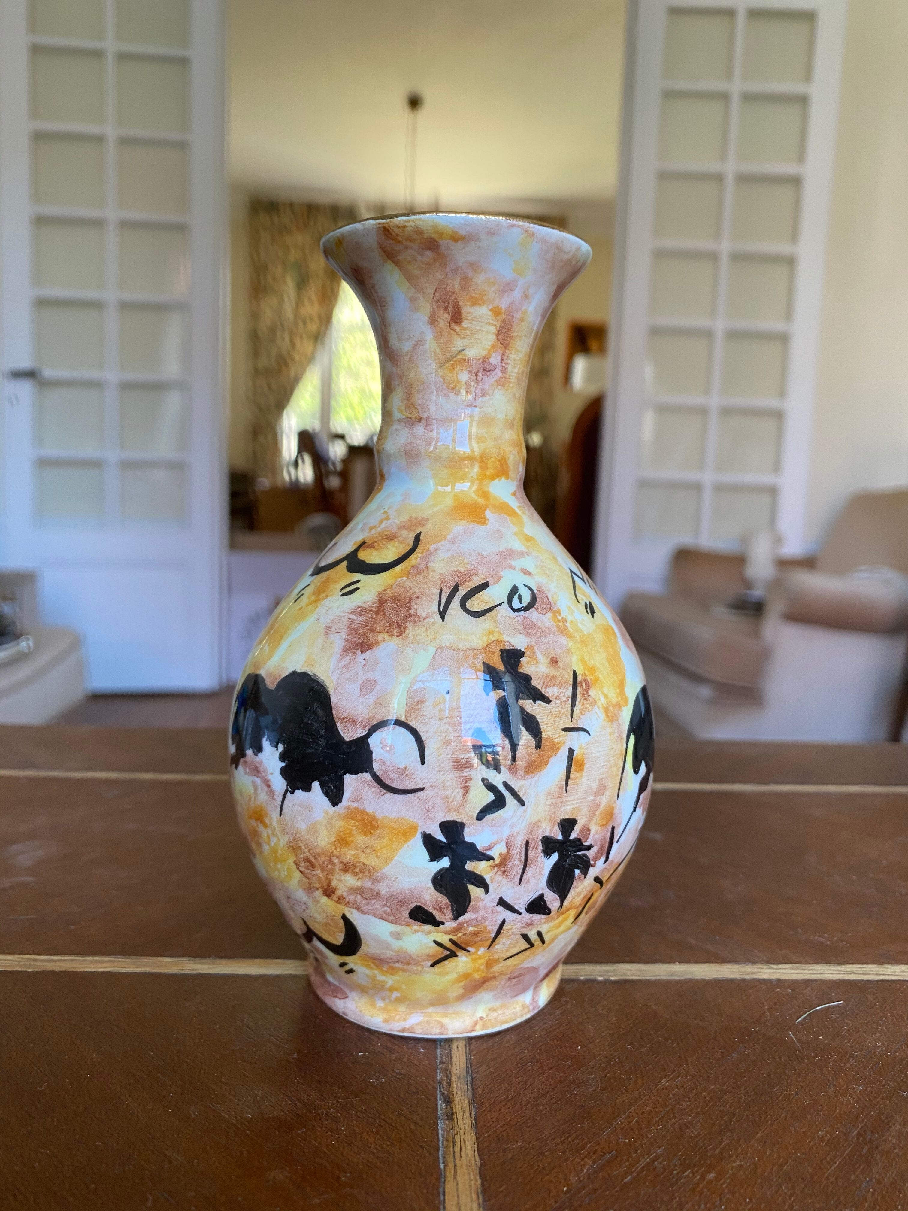 Vase signed Dechicha Algeria