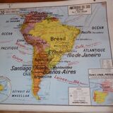 Geographical map