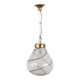 Italian mid-century Murano glass pendant lamp 1970s