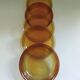 Arcoroc Sierra amber skullcap plates