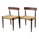 Paire de chaises scandinaves