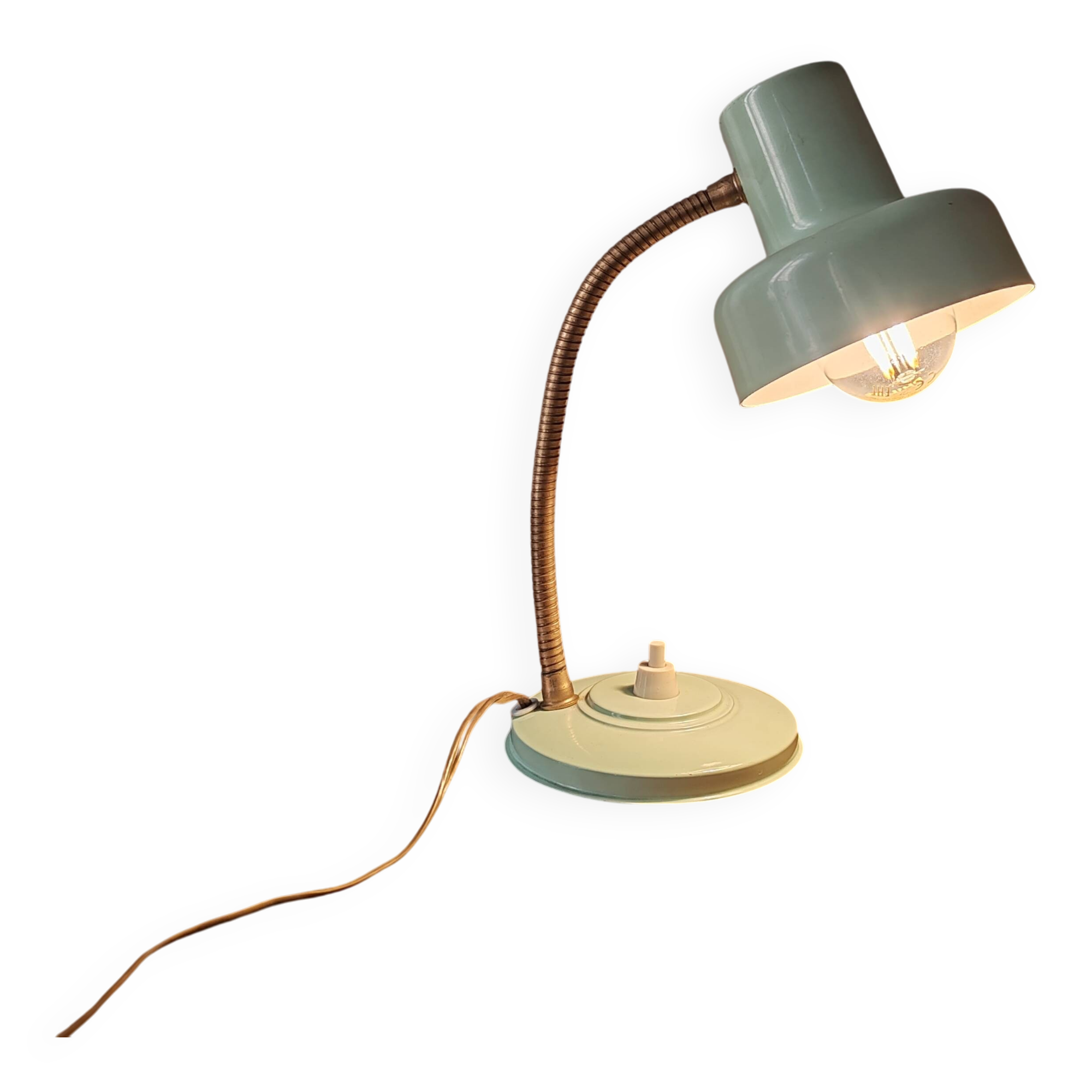 Adjustable vintage table lamp