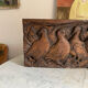 Carved wooden room decoration