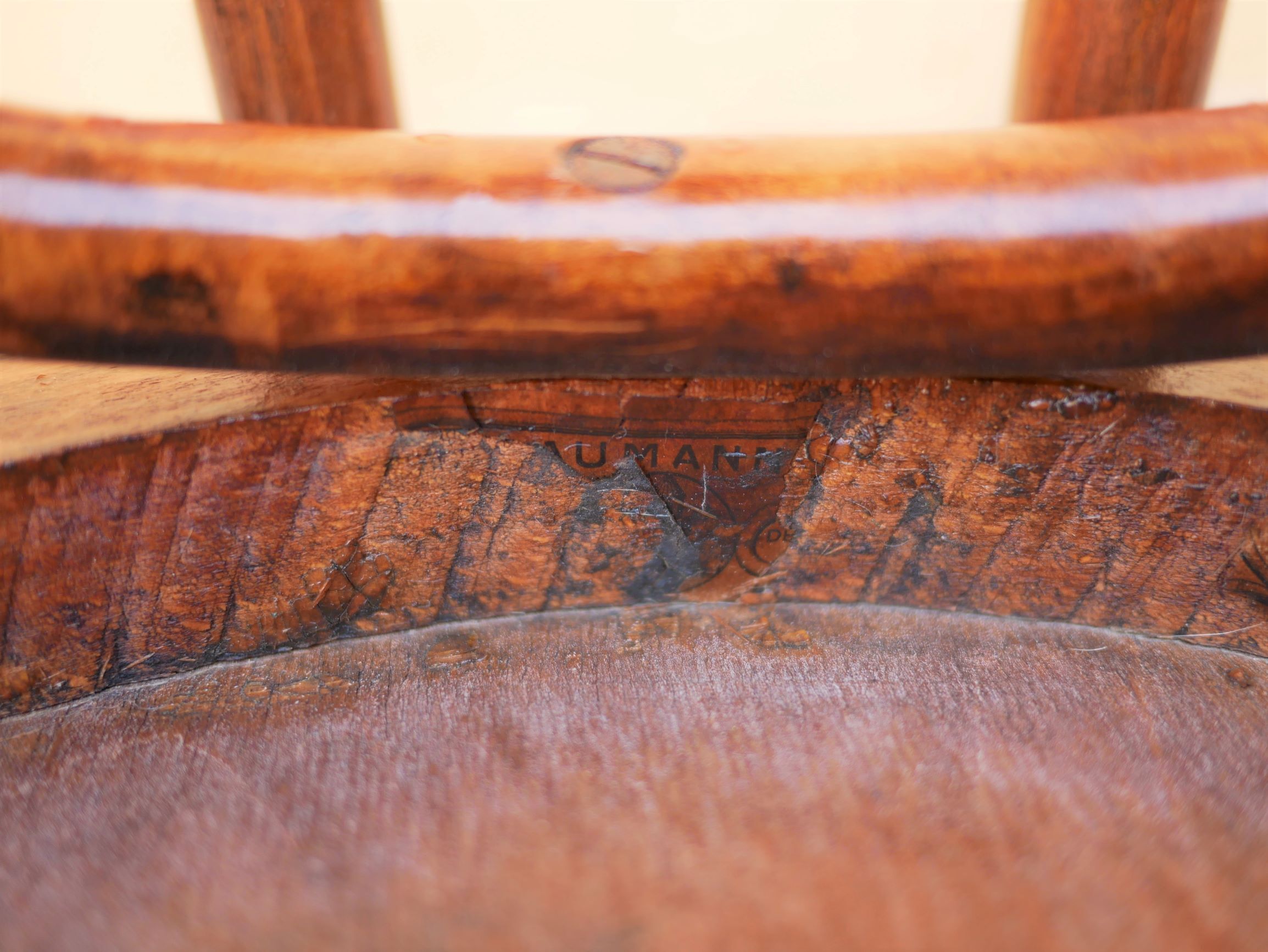 Bistro chair embossed by Baumann editions