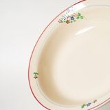 Moulin des Loups salad bowl, "Isabelle" model, 1950