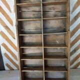 Wooden shelf drawer box