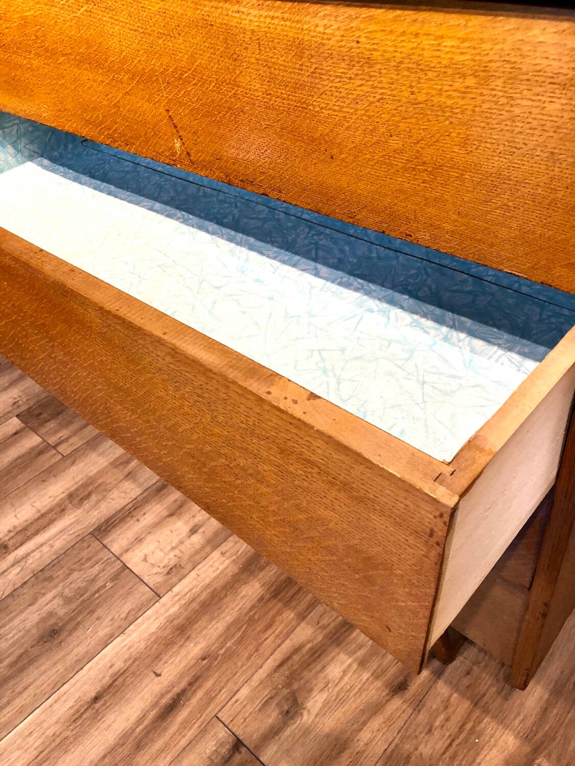 Large compass chest of drawers