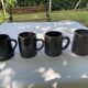 Stoneware jug and cups by Jean Dubost